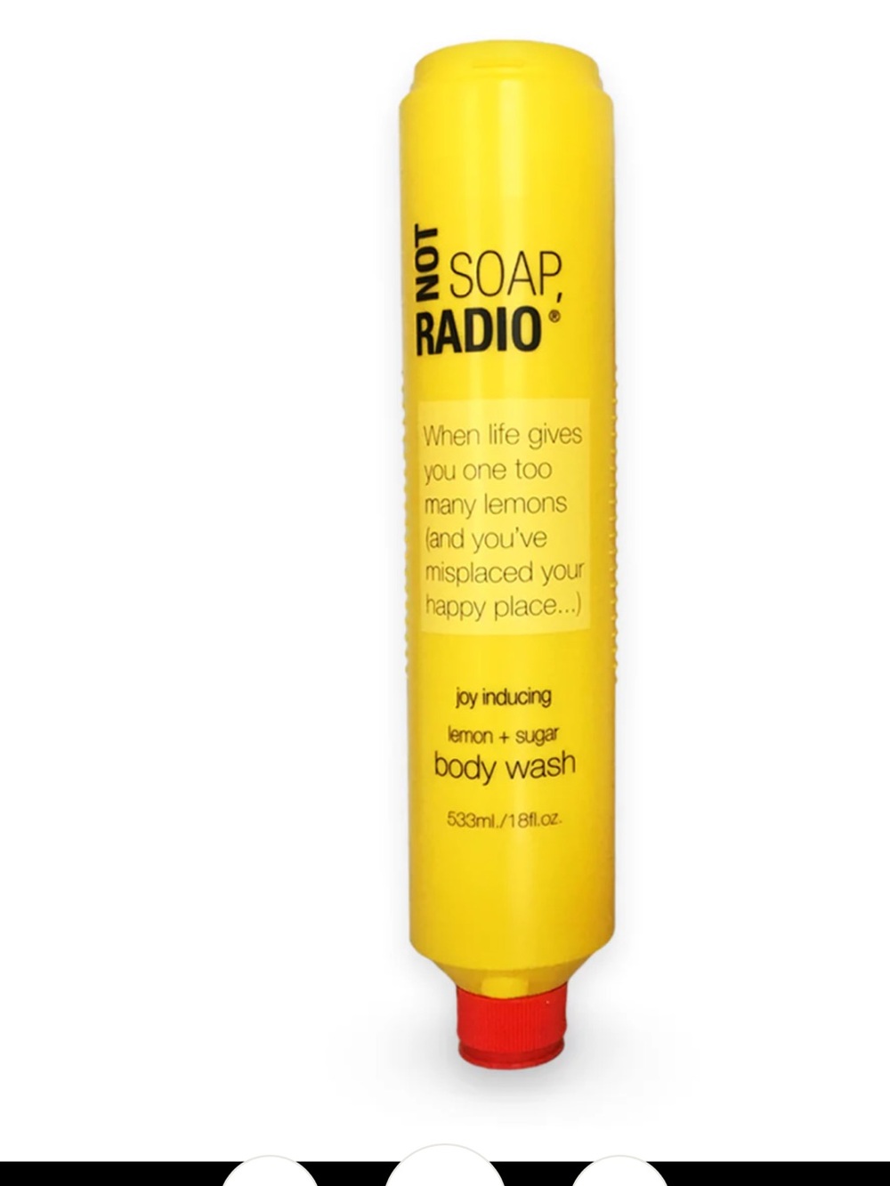 Lemon + Sugar Body Wash - Yellow